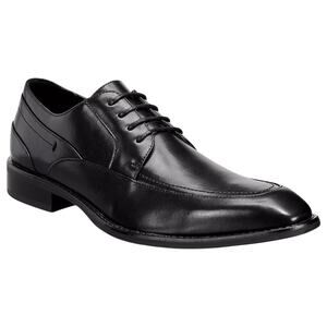 Alfani Men Sheldon Moc Toe Dress Oxfords Size US 8M Black Synthetic Leather